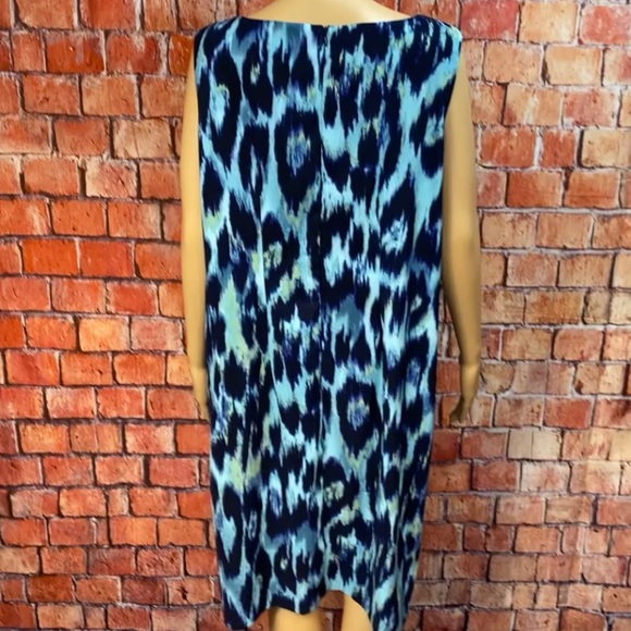 Connected Apparel Watercolor Sheath‎ Dress - Picture 6 of 9